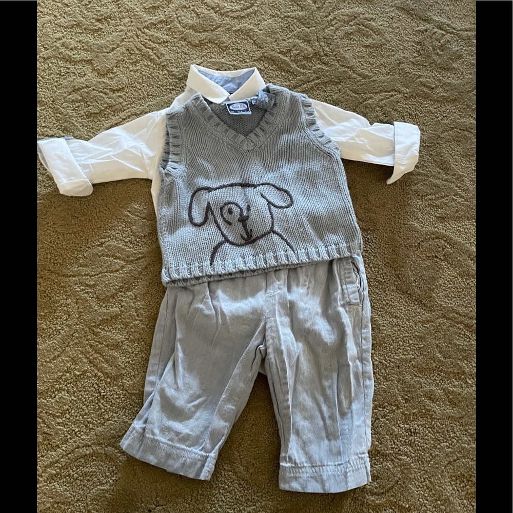 4 pieces GAP outfit dog 6-9 months - Picture 2 of 6